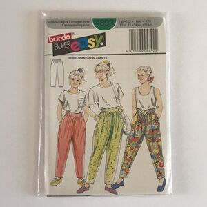 🧵3for12🧵 VTG Burda Pattern 4892 Child’s Pants